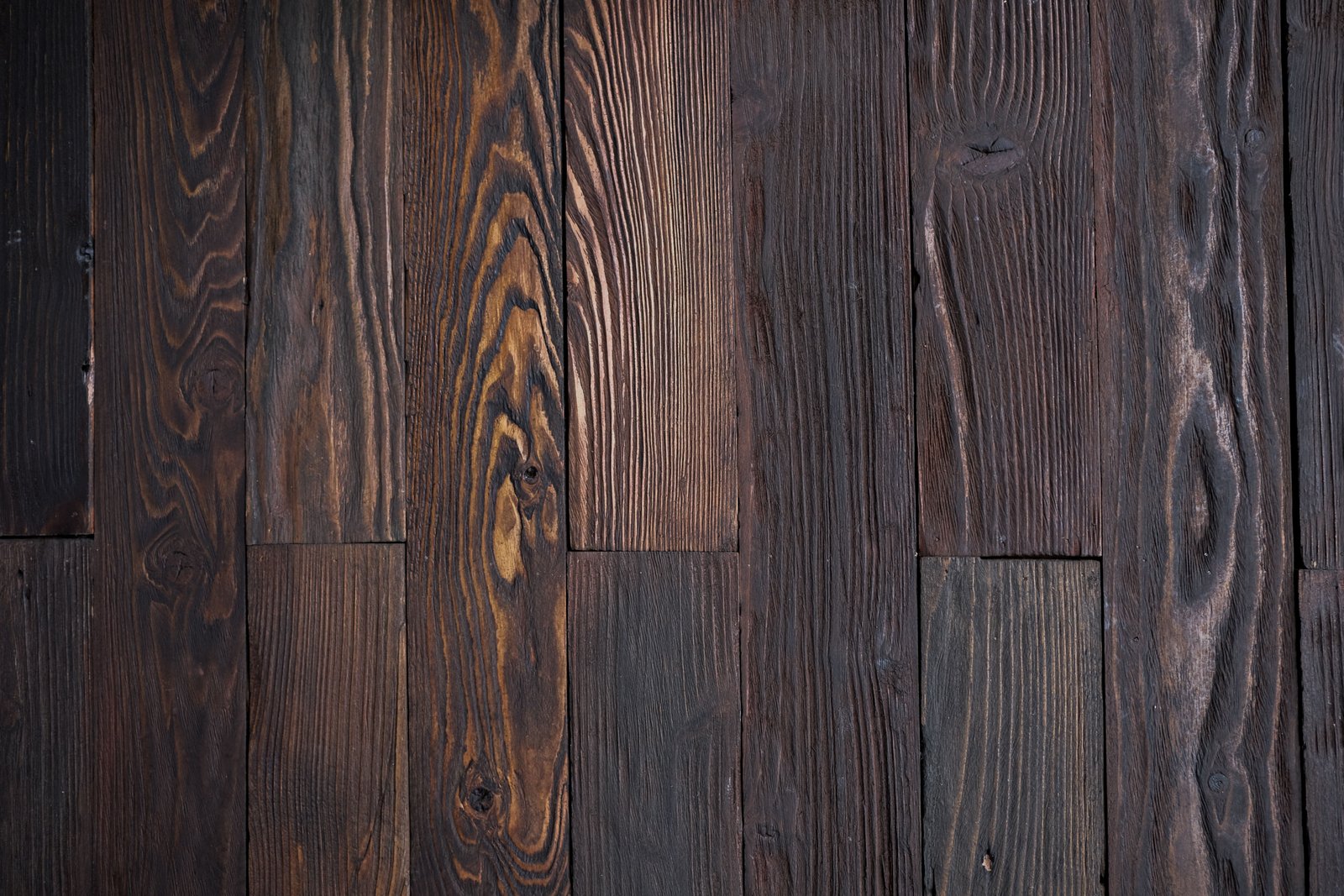 Bourbon oak flooring sample with rich, distressed grain